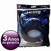 Cabo Hdmi 2.0 90 Graus 5 Metros 4k Ultra Hd 3d 018-3325